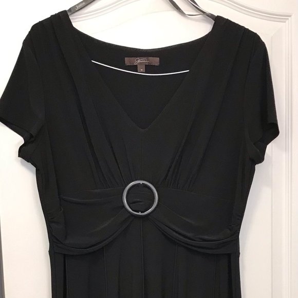Jessica classic Black short sleeved dress - Picture 2 of 6